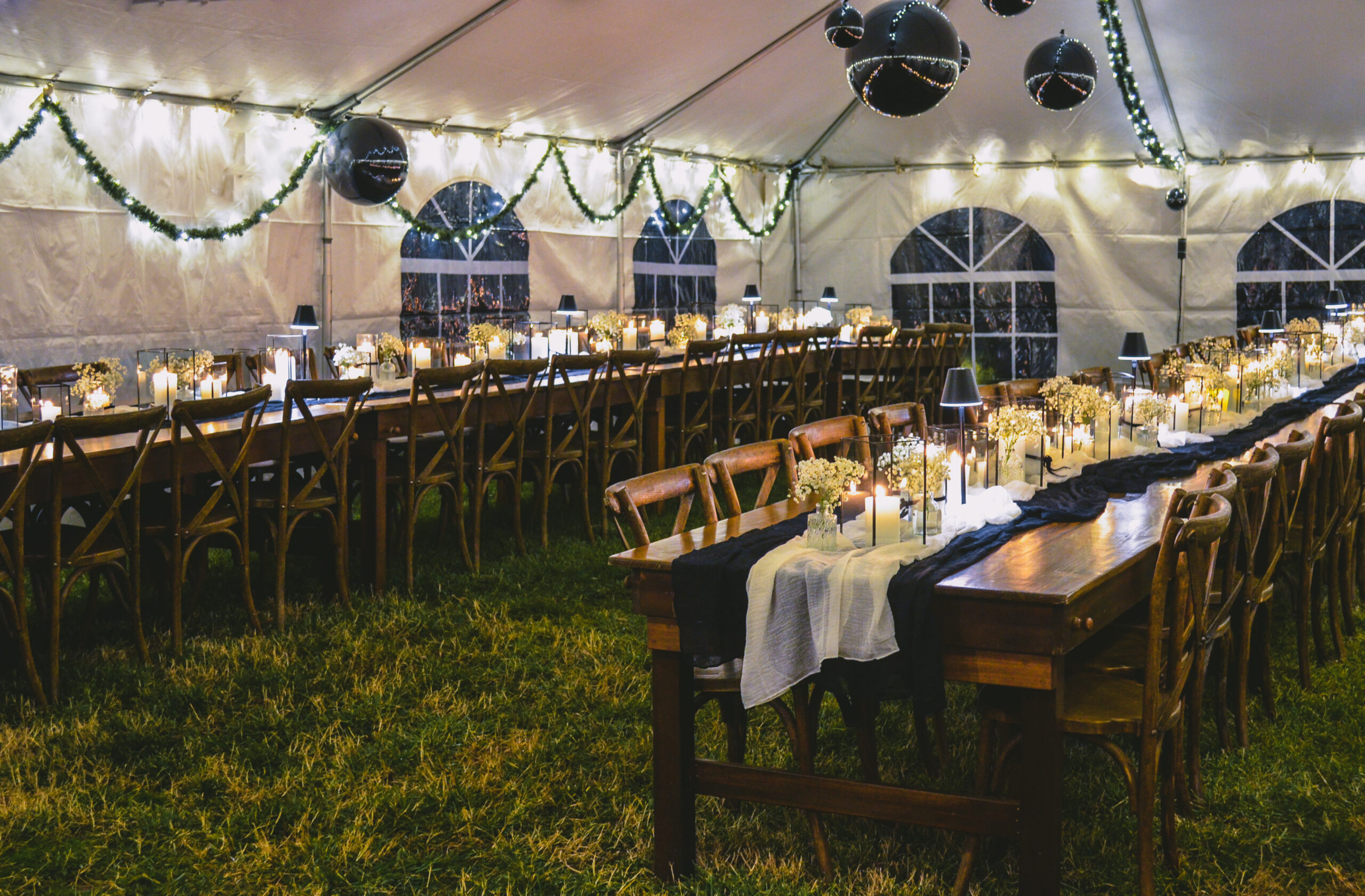 s&v long tables